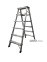 Стремянка двухсторонняя GTM KMH1206 1,8м алюминиевая