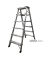 Стремянка двухсторонняя GTM KMH1206 1,8м алюминиевая