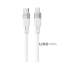 Кабель Proove Soft Silicone Type-C to Lightning 27W (1m) белый