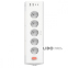 Сетевой фильтр Proove Prism Socket (5xAC + 2xType-C + 2xUSB) 1.6m белый