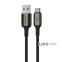 Кабель Proove Dense Metal USB to Type-C 2.4A (1m) чорний