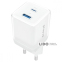 Мережевий зарядний пристрій Proove Pure GaN Plus 30W (Type-C + USB) білий