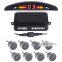 Парковочная система Pulso LP-10180 LED 8 датчиков D=22мм grey