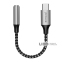 Перехідник AUX Proove SoundMesh Type-C to 3.5mm сірий