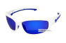 Очки поляризационные защитные BluWater Seaside White синие зеркальные