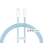 Кабель Baseus Dynamic Series Fast Charging Type-C to Lightning 20W (1m) блакитний 