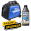 Комплект генератор Brevia инверторный бензиновый 3,3 кВт GP3500iES + масло Molder Engine Oil 4T 10W-30 1л